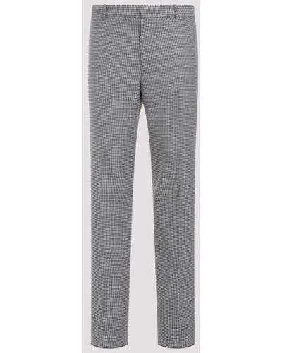 Alexander McQueen Wool Pants - Gray