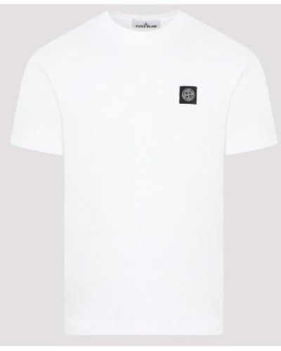 Stone Island Cotton T-shirt X - White