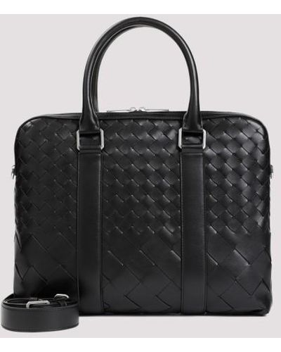 Bottega Veneta Calf Leather Handbag Unica - Gray