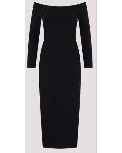 The Row Coralinda Dress - Black
