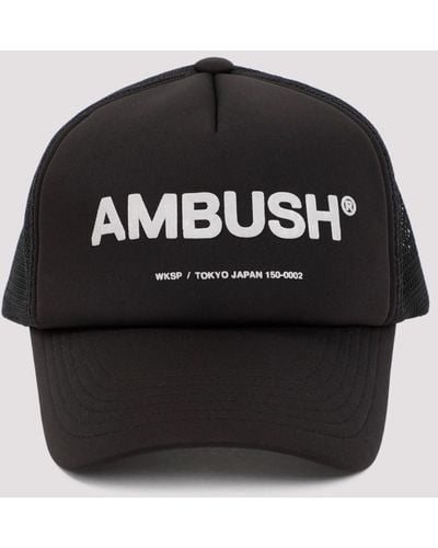 Ambush Classic Logo Baseball Cap Hat - Black