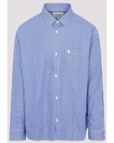 Carhartt Drake Cotton Shirt - Blue