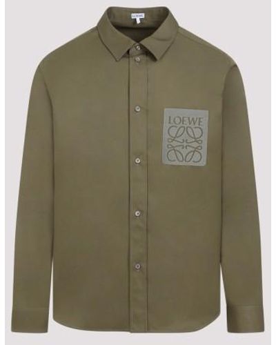 Loewe Cotton Shirt - Green