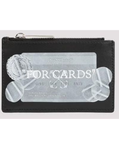 Off-White c/o Virgil Abloh Off- / Zipped Card Case - Black