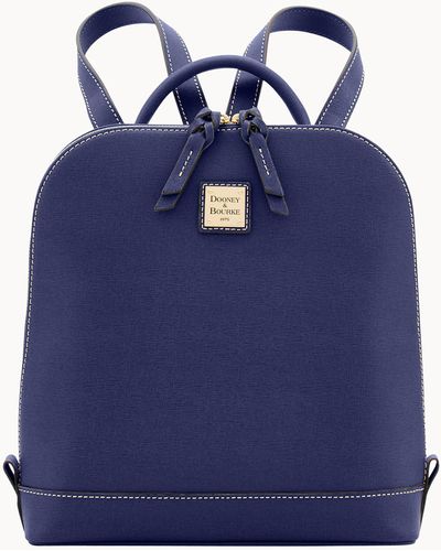 Dooney & Bourke Handbag, Saffiano Kyra Crossbody - Marine