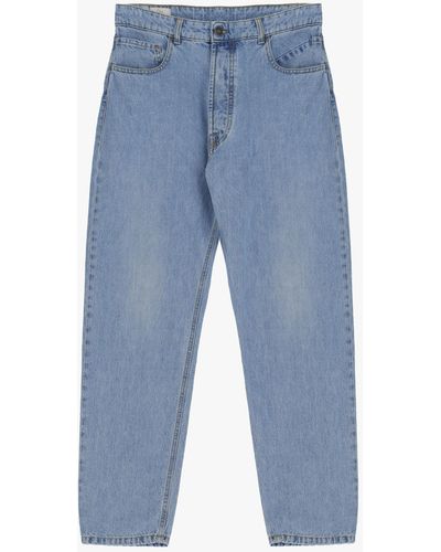 Imperial Jeans Slim-Fit Effetto Délavé - Blu