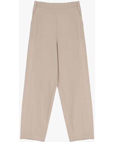 Imperial Pantalon de jogging bicolore avec bandes latérales en contraste - Blanc