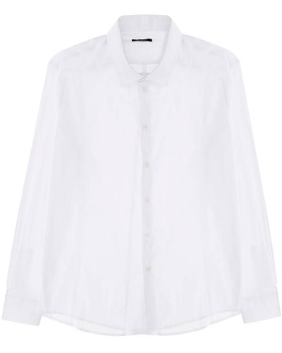 Imperial Camicia Con Colletto Classico E Bottoni - Bianco