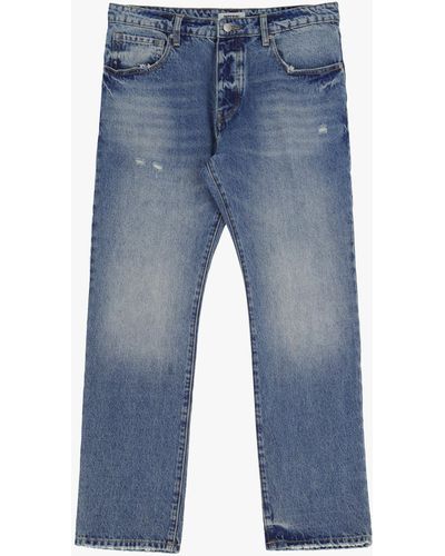 Imperial Jeans Effetto Délavé Con Abrasioni - Blu