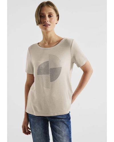 Street One T-Shirt und für Lyst Damen – Online-Schlussverkauf zu Bis | Polos 70% | DE Rabatt