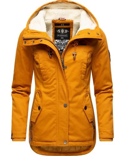 Damen-Jacken von Marikoo in Orange | Lyst DE