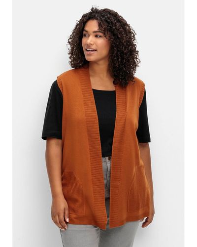 Damen-Jacken von Sheego in Orange | Lyst DE