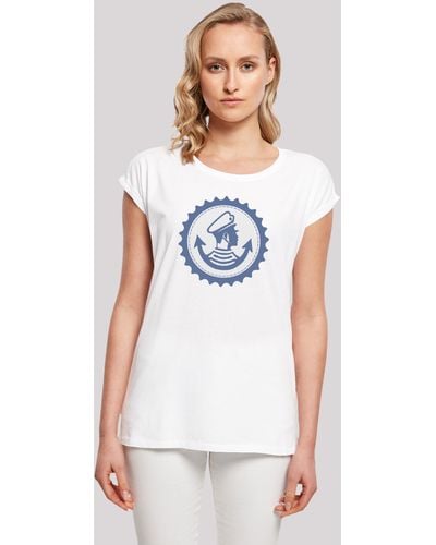 F4NT4STIC Print T-Shirt Strolch in | Spaghetti Weiß und Lyst DE Heart\