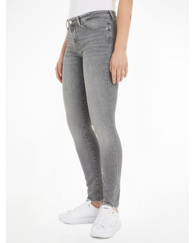Hilfiger Skinny für Fit Frauen Bis Rabatt 34% DE - Lyst Jeans Flex Tommy Como |