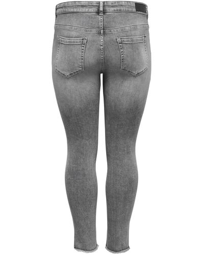 Only Carmakoma Skinny-fit-jeans carlucca in Schwarz | Lyst DE
