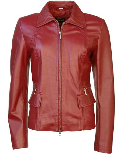 Damen-Jacken von JCC in Rot | Lyst DE