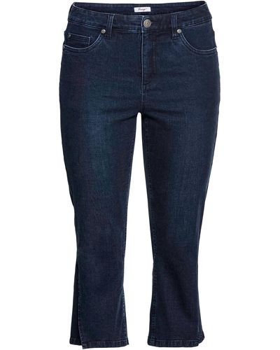 Jeans Online-Schlussverkauf Rabatt – Bis Sheego | für | DE Capri-Jeans und zu cropped Lyst Damen 76%