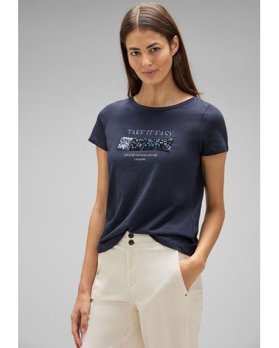 Street One T-Shirt und Polos für Damen | Online-Schlussverkauf – Bis zu 50%  Rabatt | Lyst - Seite 4 | T-Shirts