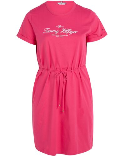 Damen-Bekleidung von Tommy Hilfiger Curve in Pink | Lyst DE
