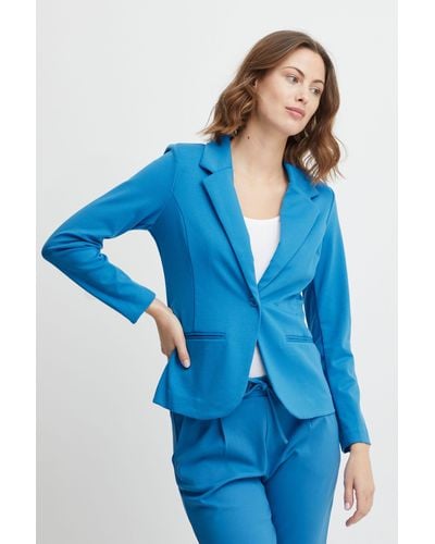 Damen-Jacken von Fransa in Blau | Lyst DE