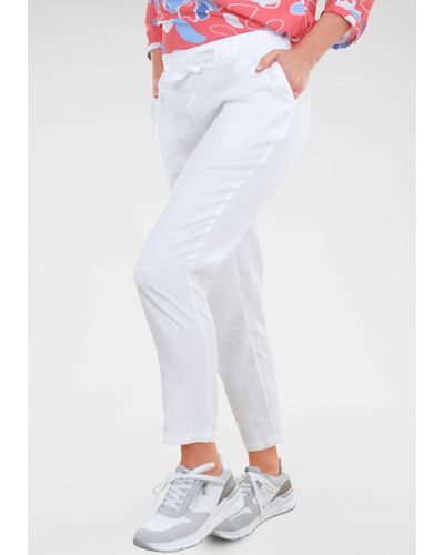 Damen-Hosen von NAVIGAZIONE in Weiß | Lyst DE