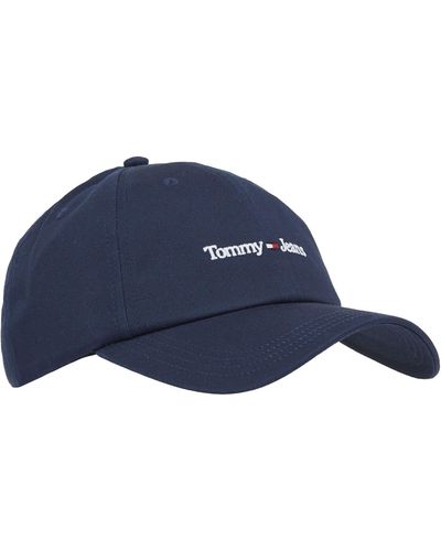 Tommy Hilfiger Baseball-Cap mit Logo in Schwarz | Lyst DE