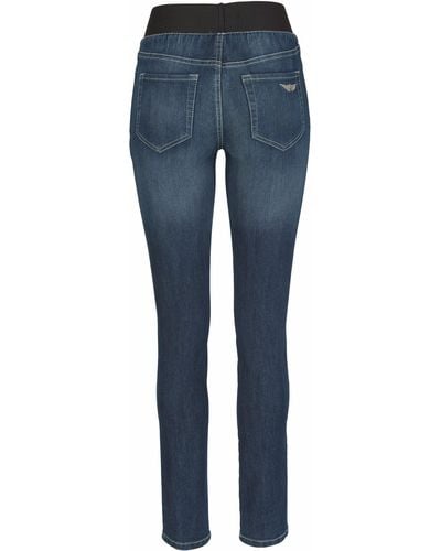 Arizona Skinny-fit-Jeans, Mid Waist Comfort-Stretch in Blau | Lyst DE