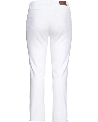 DE Lyst Gerade in Weiß Jeans | Sheego
