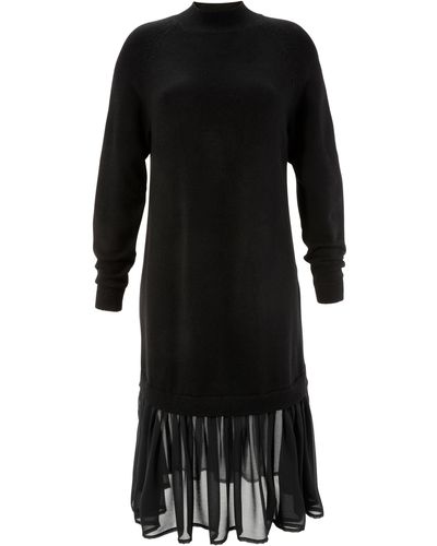 Überprüfen Sie den niedrigsten Preis Damen-Kleider von Aniston CASUAL in Schwarz | DE Lyst