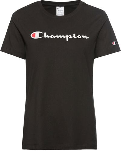 Champion T Shirt Crewneck Oberteile für Frauen - Bis 76% Rabatt | Lyst DE