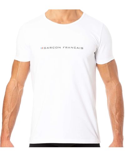 Garçon Français T-Shirt Logo - Blanc