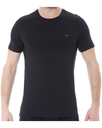 Doreanse T-Shirt Coton Essential - Noir