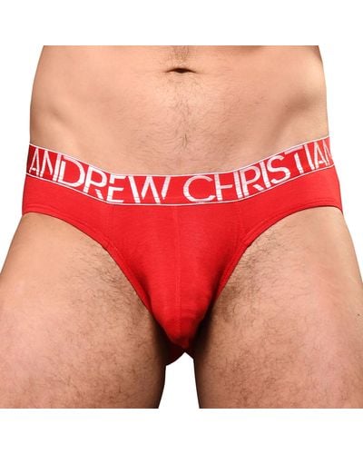 Andrew Christian Slip Almost Naked Happy Modal - Rouge