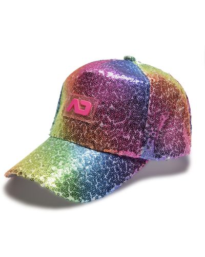 Addicted Casquette Glitter - Violet