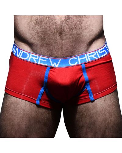 Andrew Christian Boxer CoolFlex Modal Show-It - Rouge
