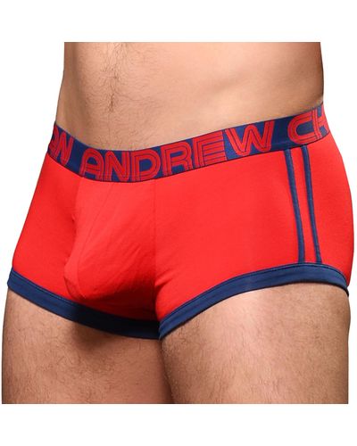 Andrew Christian Boxer CoolFlex Modal Active Show-It - Rouge