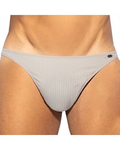 ES COLLECTION String Recycled Rib - Gris
