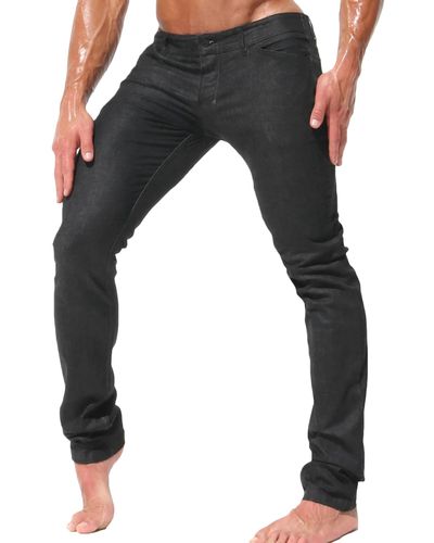 Rufskin Pantalon Jeans Slash - Noir