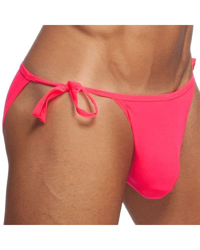 Addicted Slip de Bain Tanga Cockring - Rose