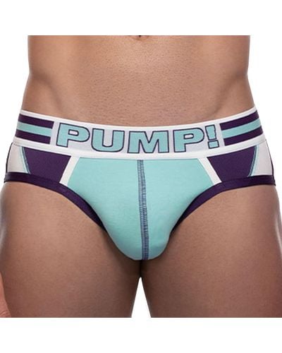 Blue Steel jockstrap, Pump!