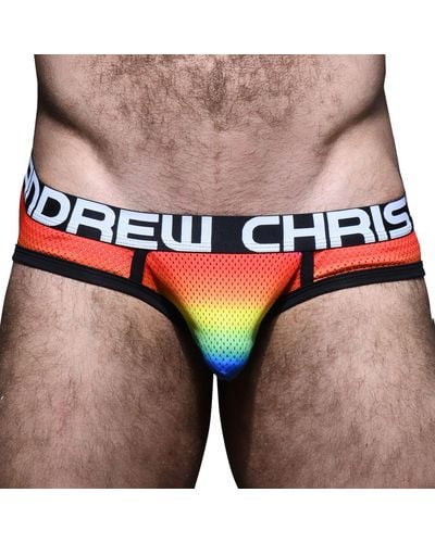 Andrew Christian Jock Strap Almost Naked Pride Mesh Arc-En-Ciel - Multicolore