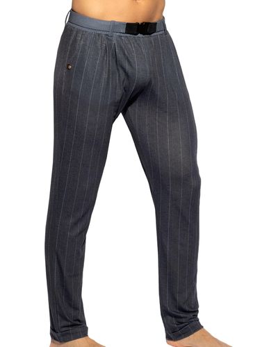 ES COLLECTION Pantalon Diplomatic Bleu