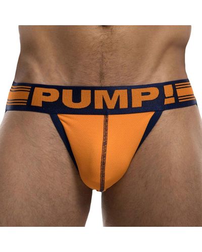 Pump! Jock Strap Free-Fit Varsity - Orange