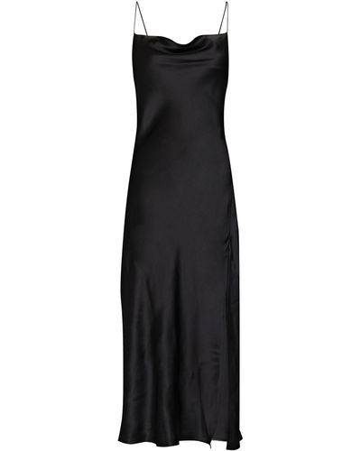 Black Intermix Dresses for Women | Lyst