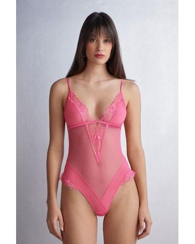 Intimissimi Body in Tulle Sweet Like Sugar - Rosa