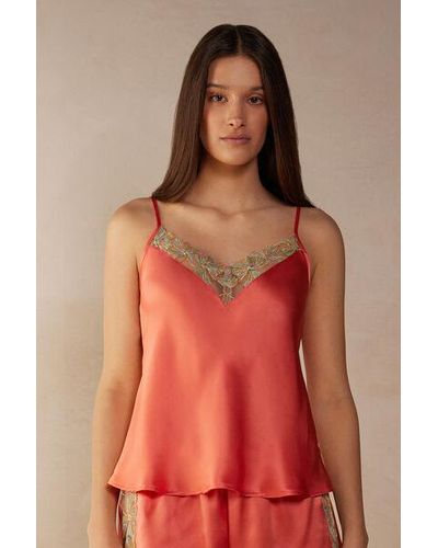 Intimissimi Top en soie CANDY COLORS - Rose