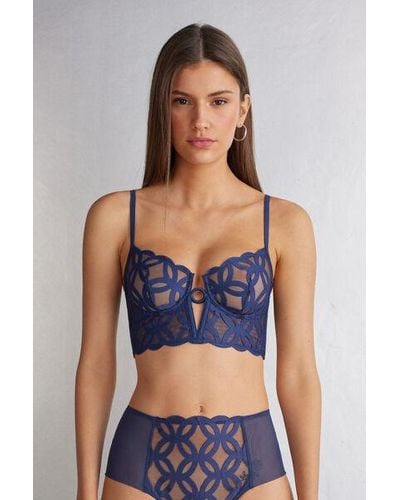 Intimissimi Bustier a Balconcino Crafted Elegance - Blu