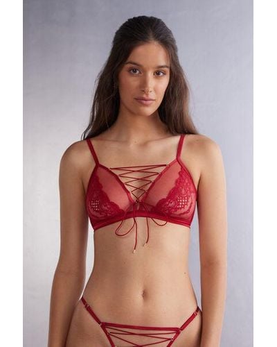 Intimissimi Soutien-gorge triangle Sinful Fantasies - Rouge