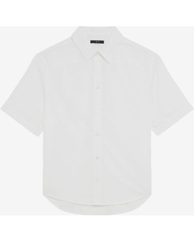 IRO Gad Short-sleeved Shirt - White