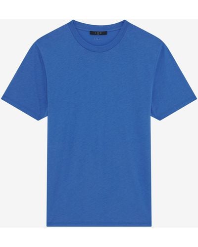 IRO Okobo Crew Neck T-shirt - Blue